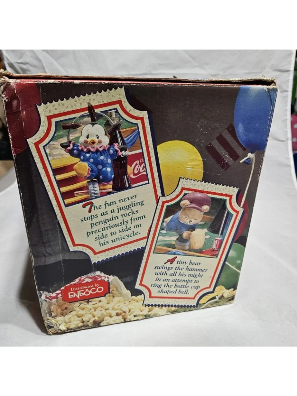 Coca Cola Multi Action Illuminated Deluxe Musical A Thirst For Fun 1994 With Box - Picture 3 of 16
